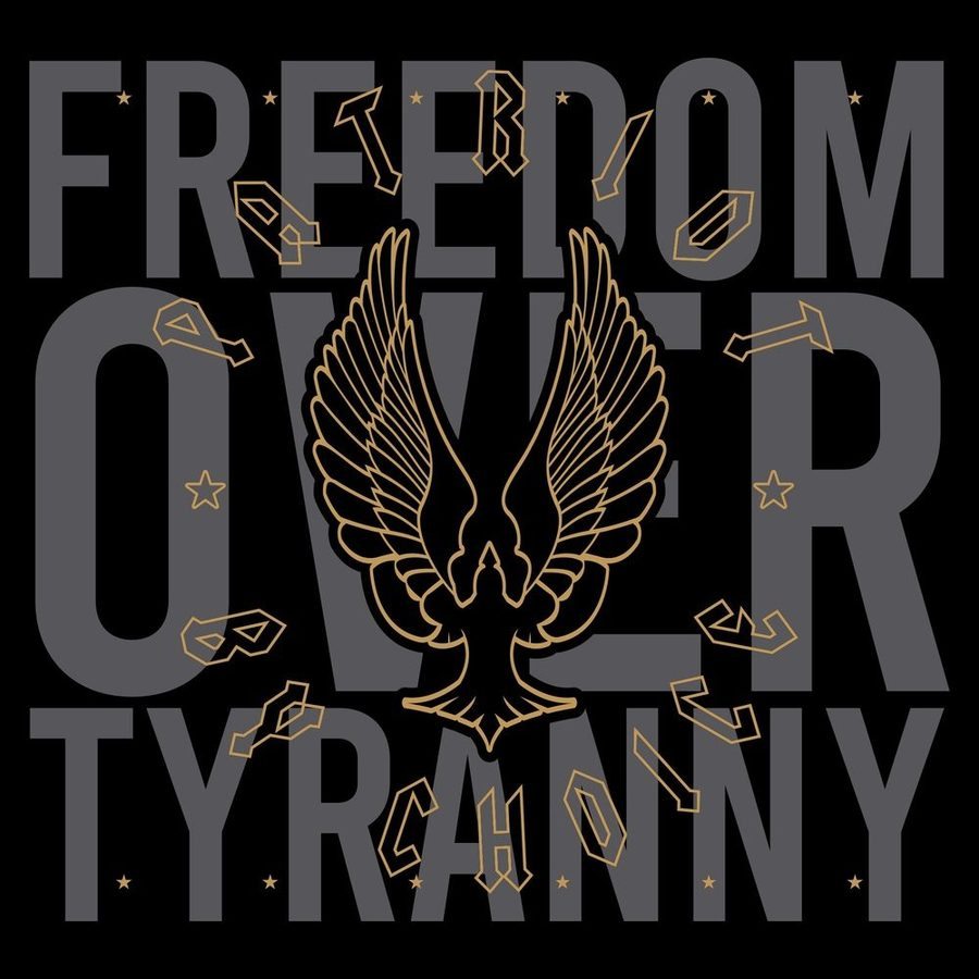 Freedom Over Tyranny Long Sleeve - Black