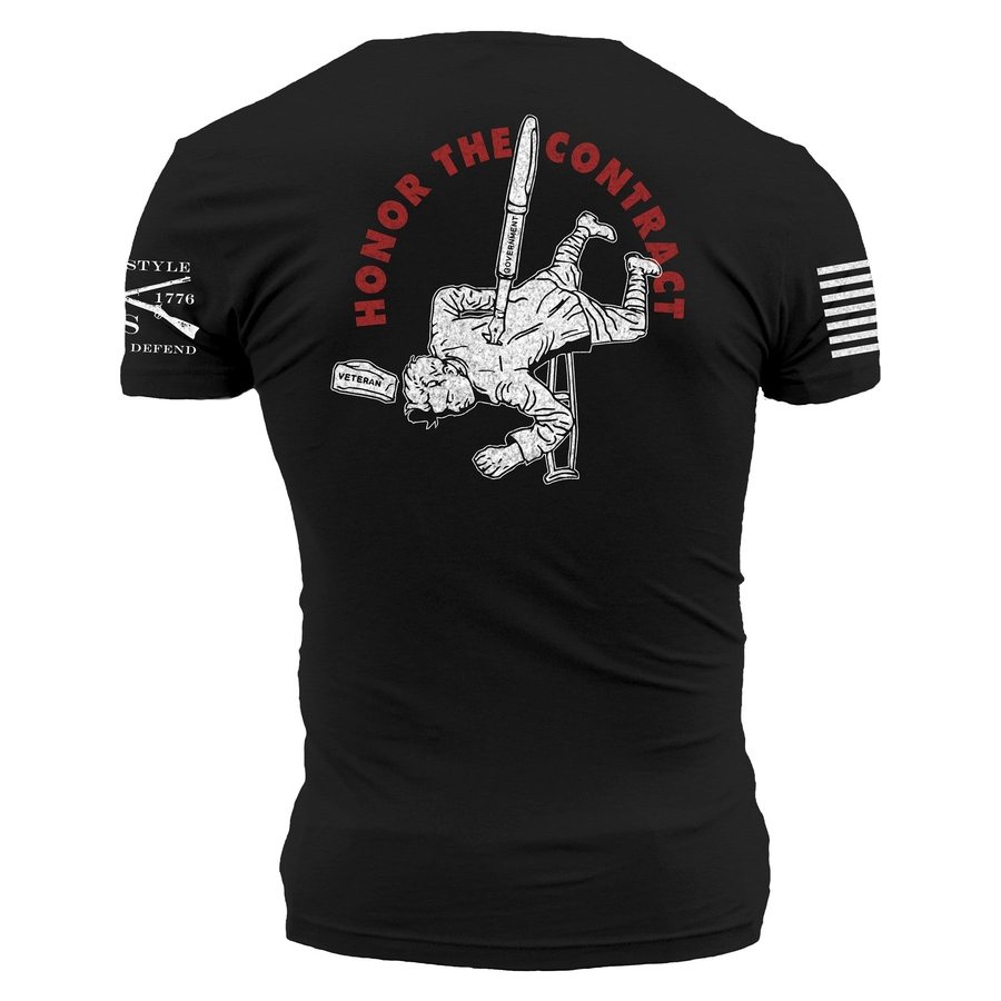 VFW - Honor The Contract T-Shirt - Black