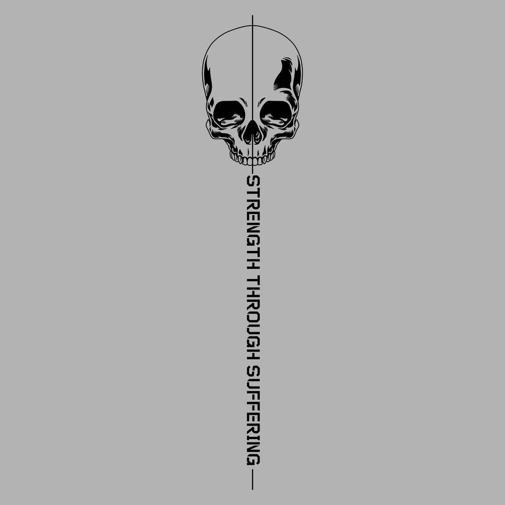 Strength Through Suffering Hoodie - Sport Gray