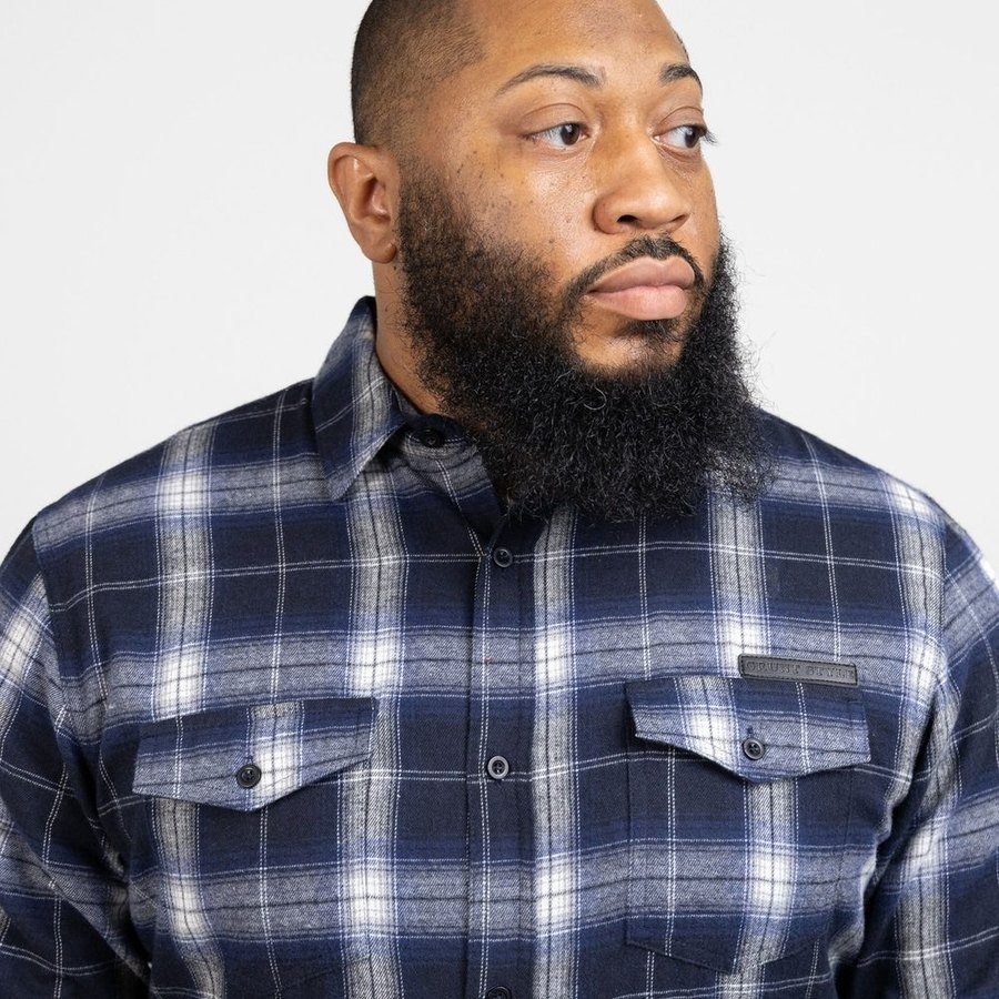 Men's GS Plaid Flannel - Navy