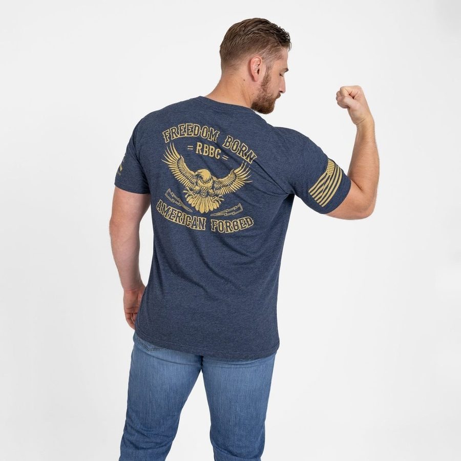 American Forged T-Shirt - Midnight Navy
