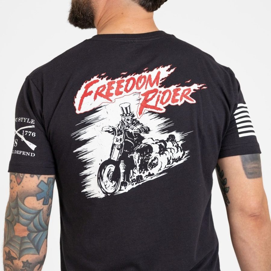 Freedom Rider T-Shirt - Black
