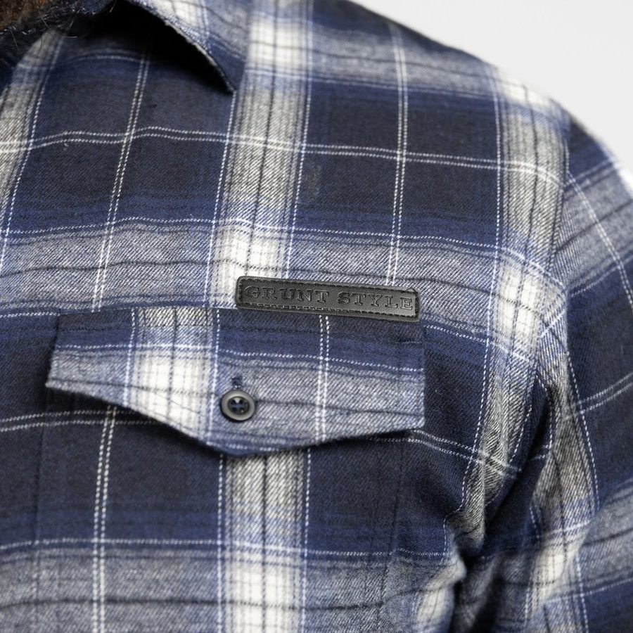 Men's GS Plaid Flannel - Navy