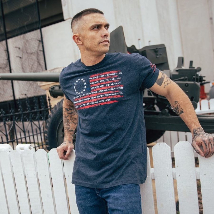 Declaration T-Shirt - Midnight Navy