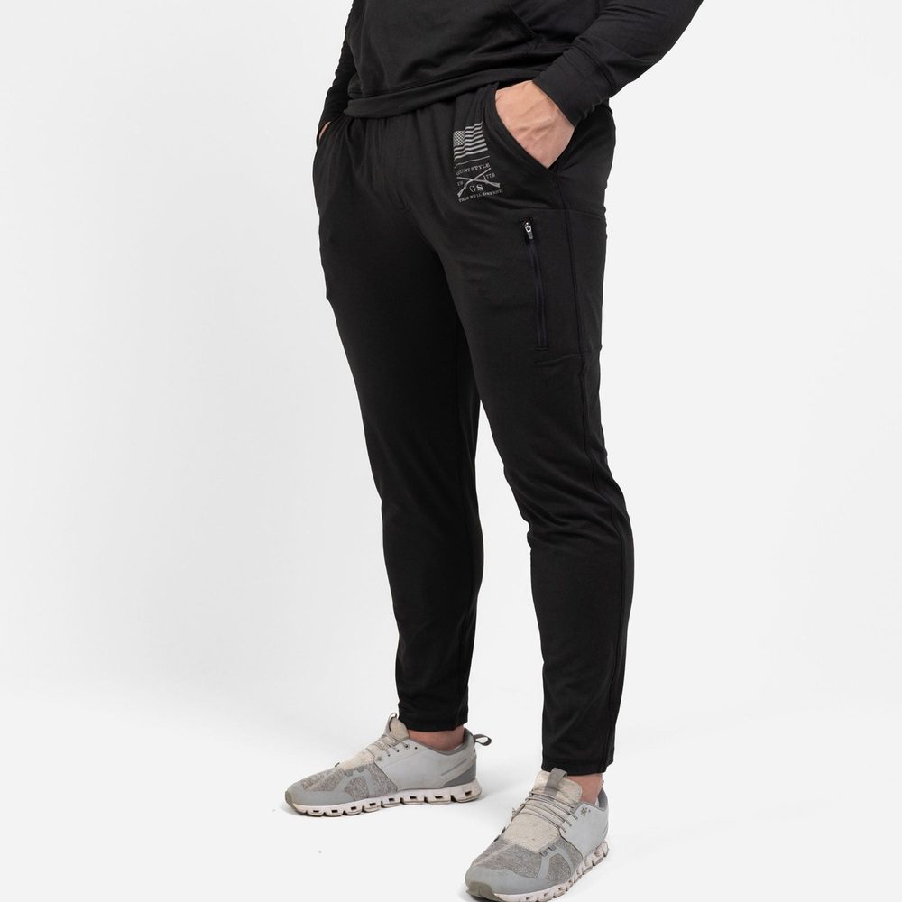 Men's All-Day Jogger - Heather Black