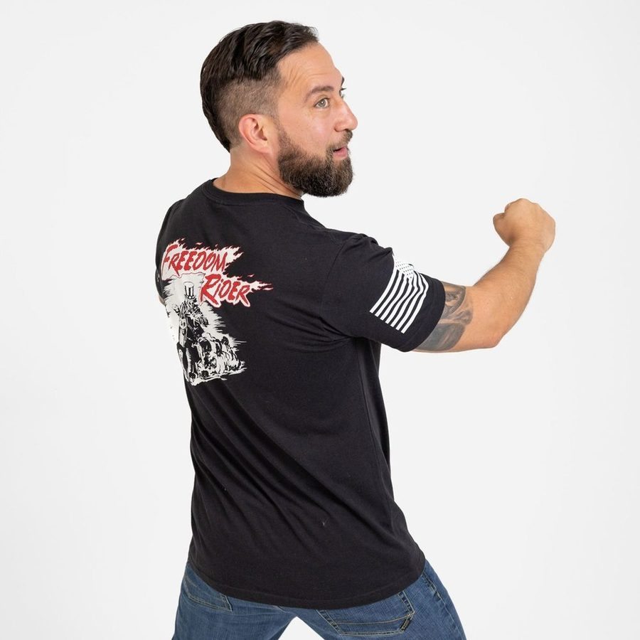 Freedom Rider T-Shirt - Black
