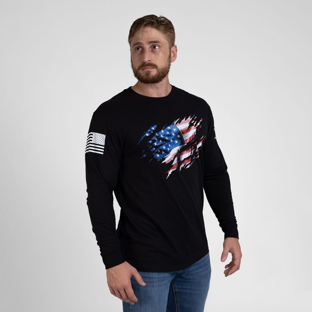 Still Standing Long Sleeve - Black