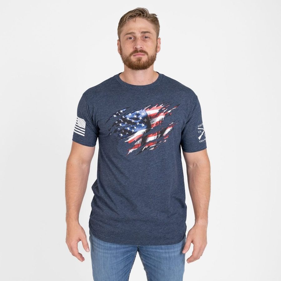 Still Standing T-Shirt - Midnight Navy