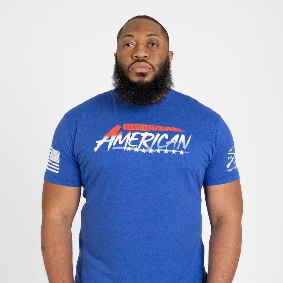 Unapologetically American T-Shirt - Royal