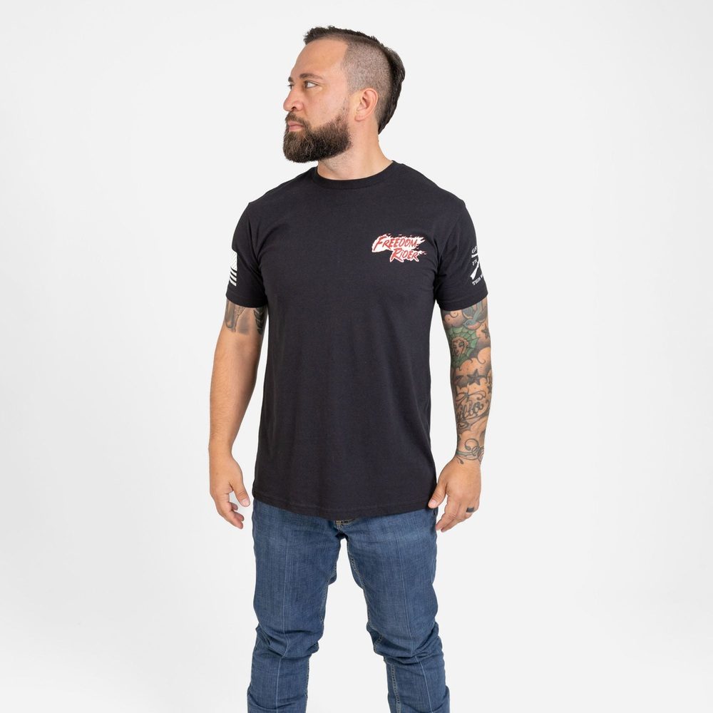 Freedom Rider T-Shirt - Black