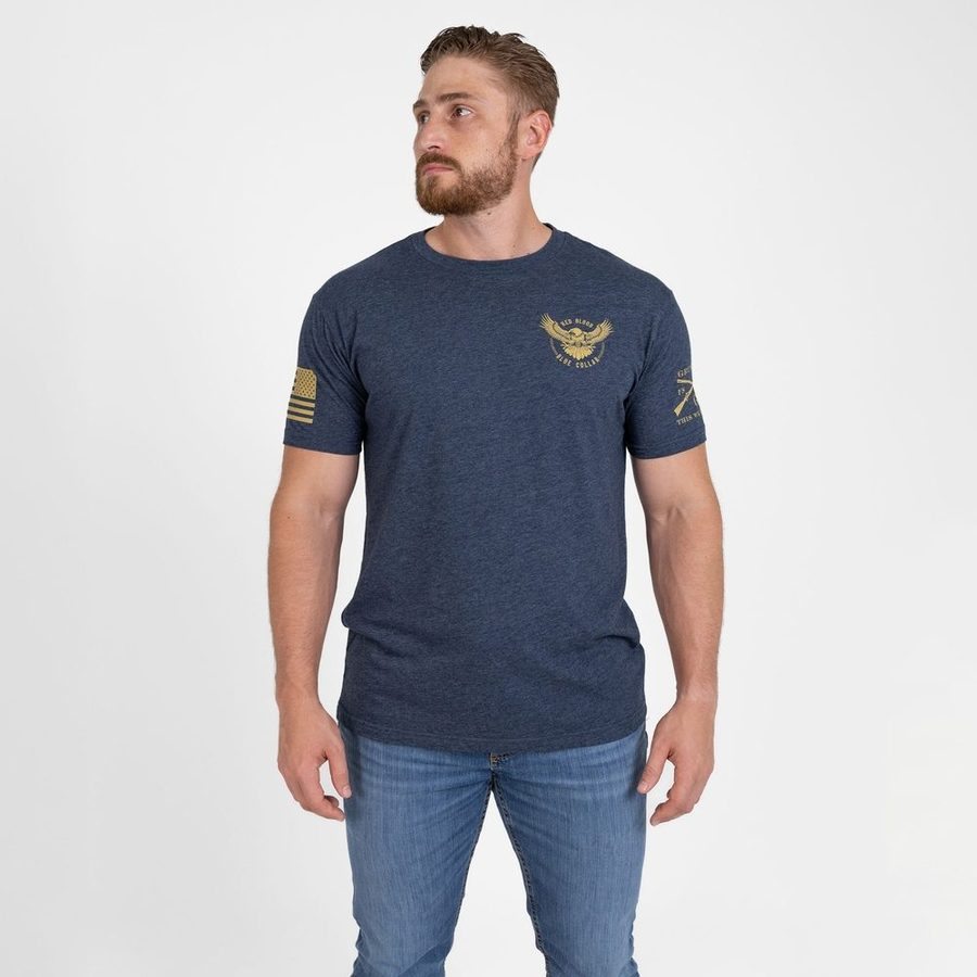 American Forged T-Shirt - Midnight Navy