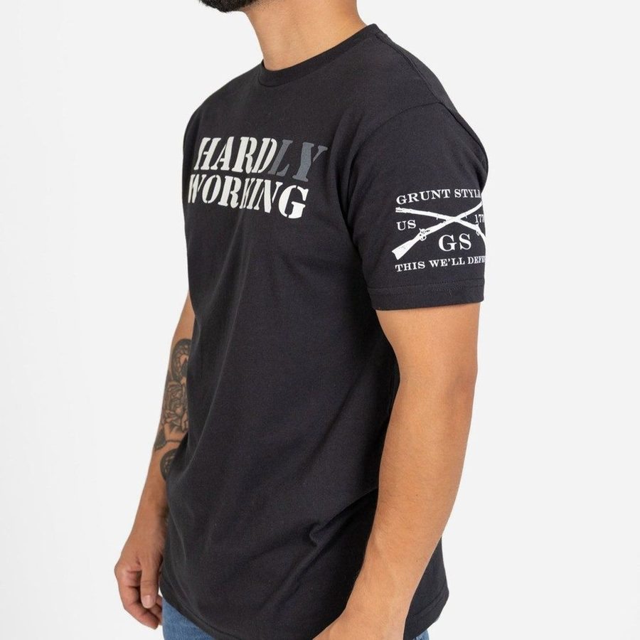 Hard Working T-Shirt - Black
