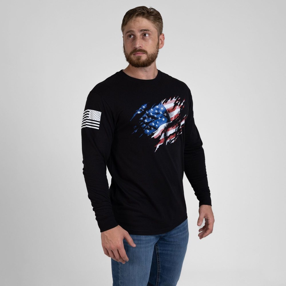 Still Standing Long Sleeve - Black