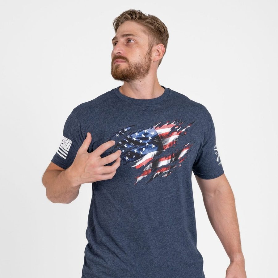 Still Standing T-Shirt - Midnight Navy