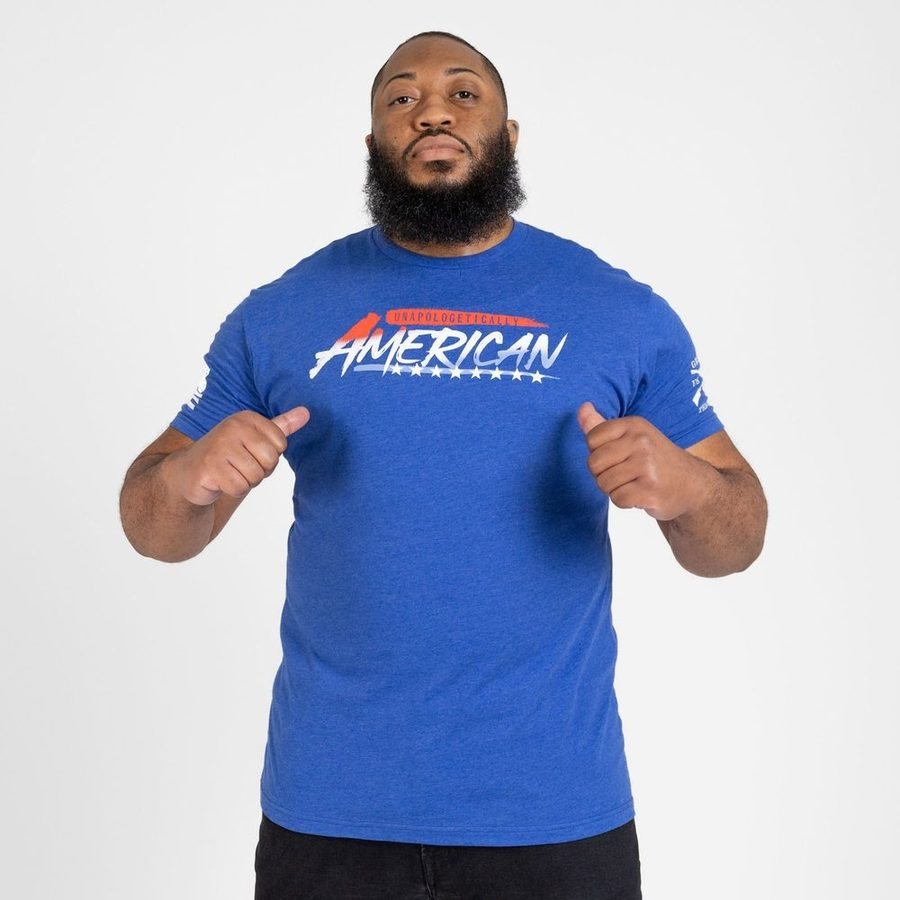 Unapologetically American T-Shirt - Royal
