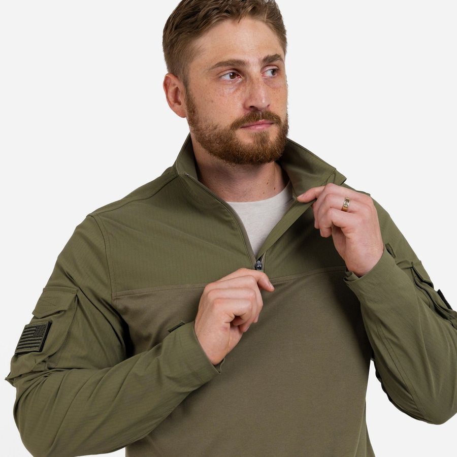 Men's Operator Shirt - Military Green