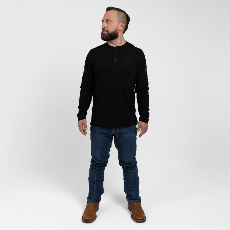 Thermal Henley - Black