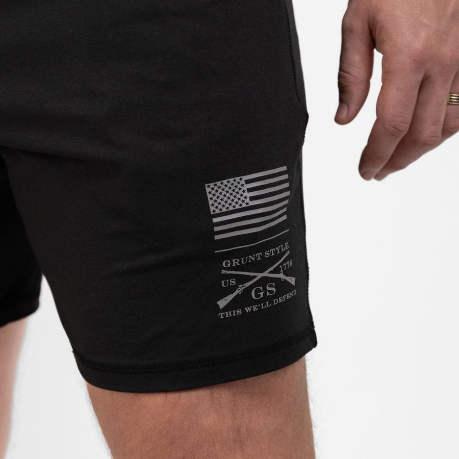 Men's All-Day Short - Heather Black