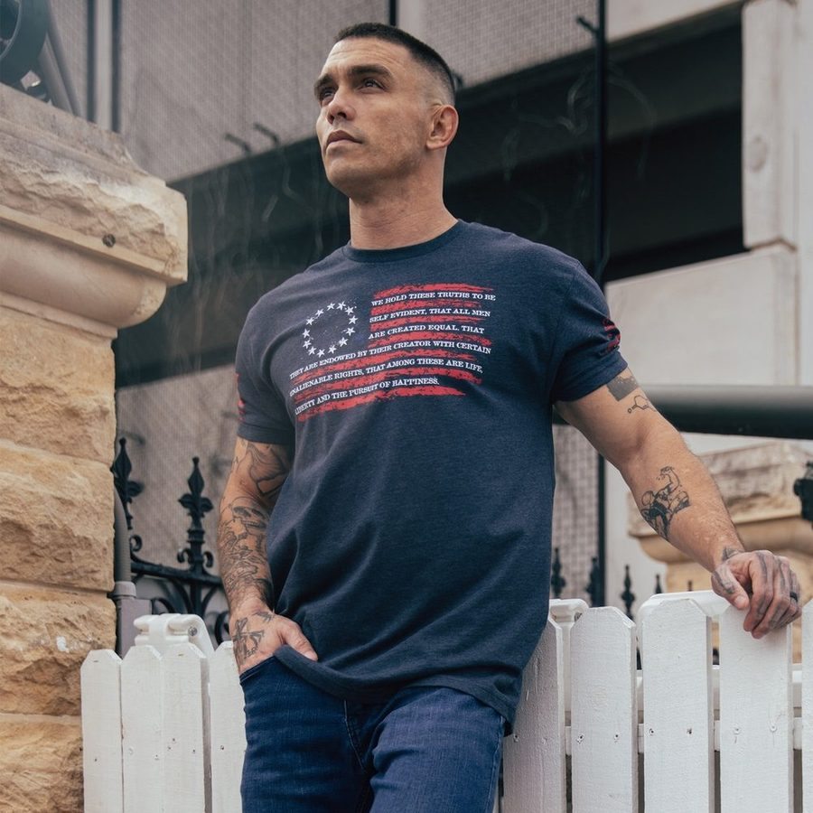 Declaration T-Shirt - Midnight Navy