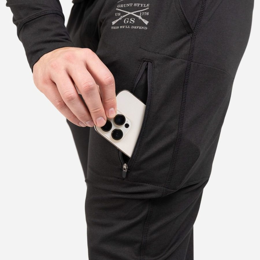 Men's All-Day Jogger - Heather Black