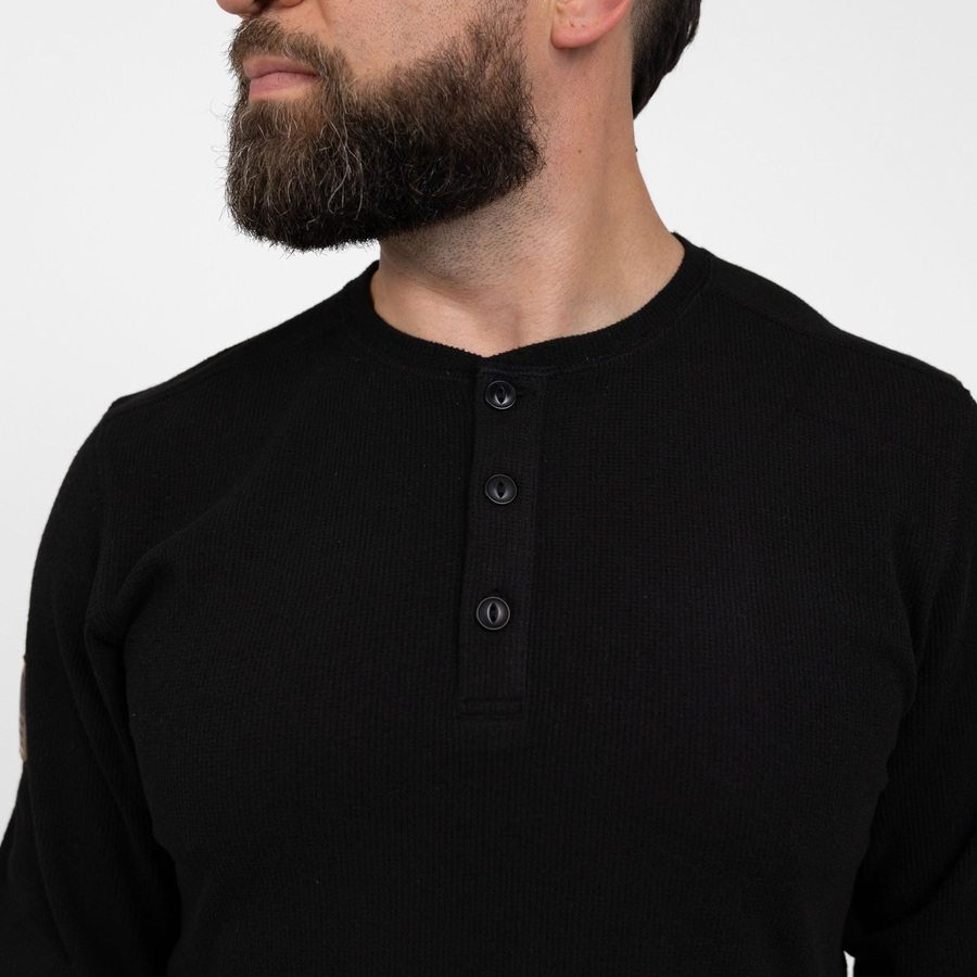Thermal Henley - Black