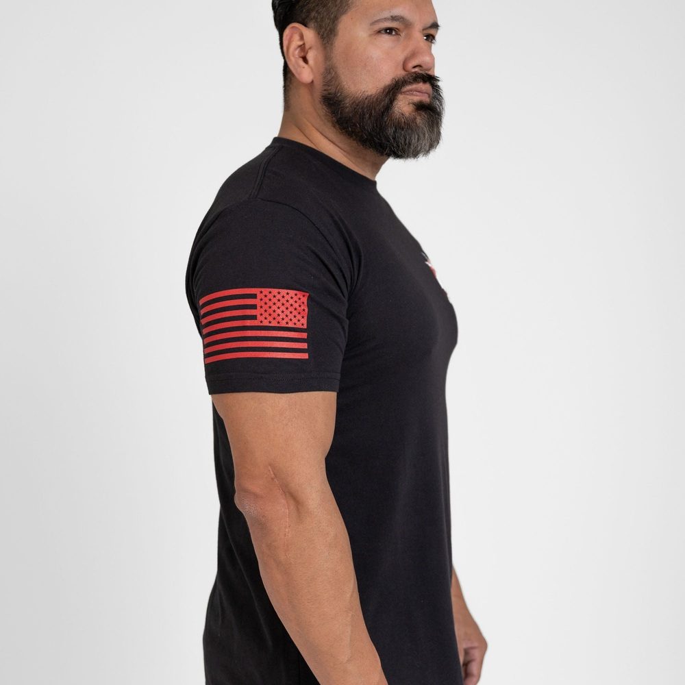 Cranking My Hog T-Shirt - Black