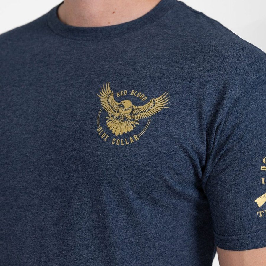 American Forged T-Shirt - Midnight Navy