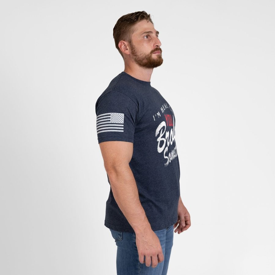 Broke Something T-Shirt - Midnight Navy