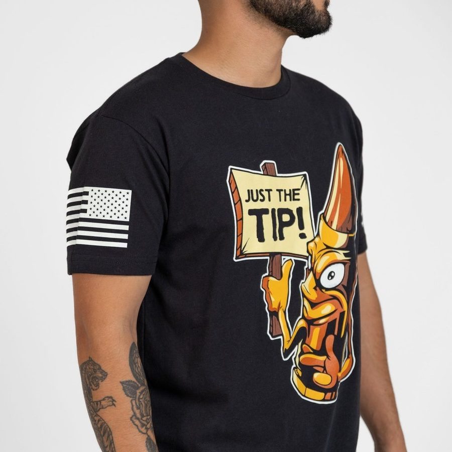 Just The Tip T-Shirt - Black