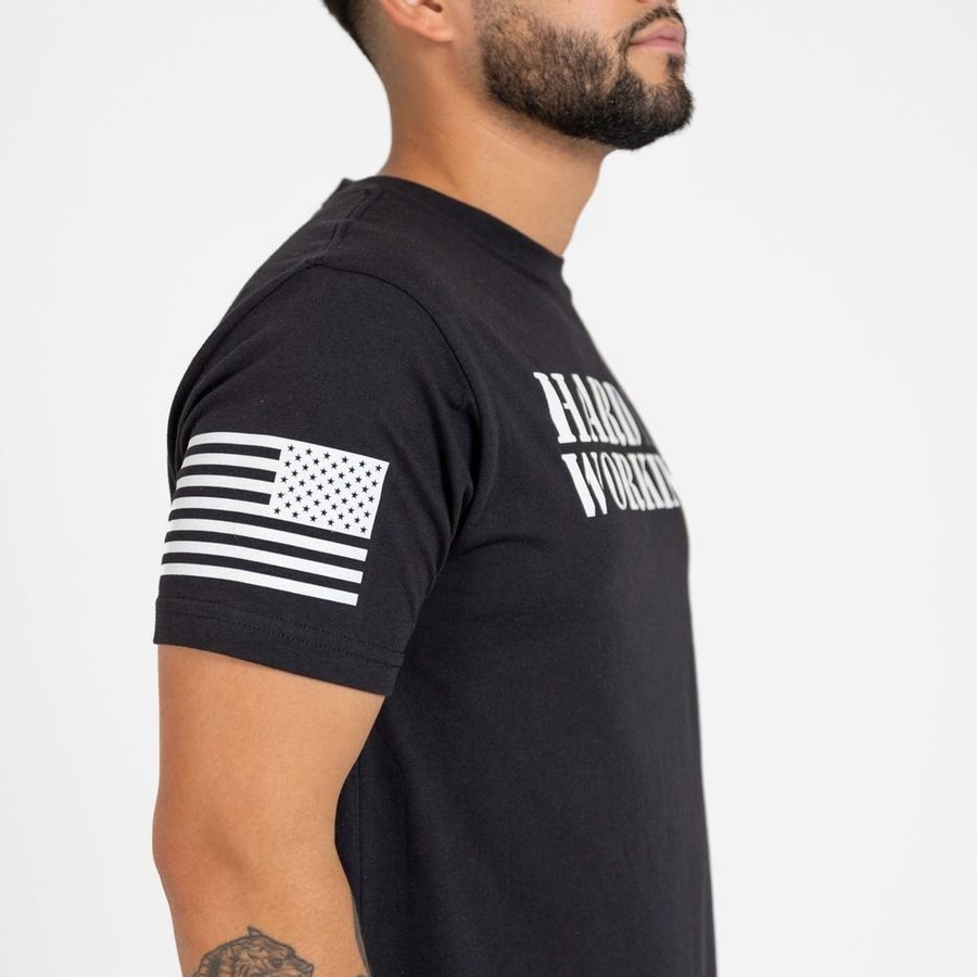 Hard Working T-Shirt - Black