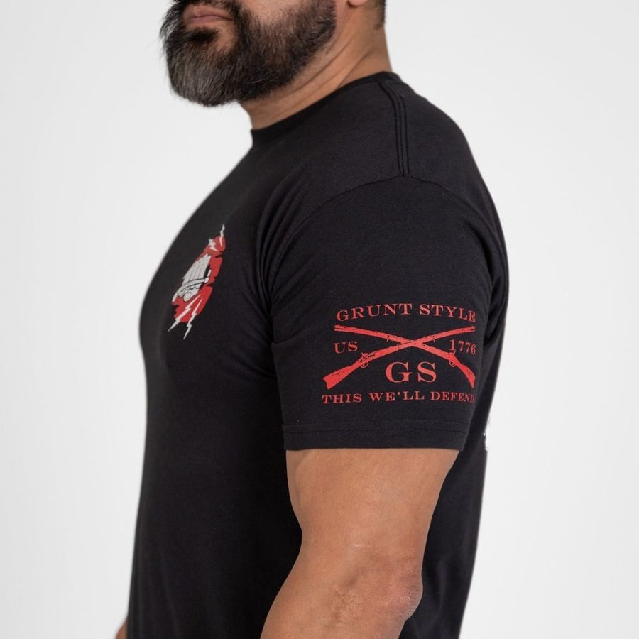 Cranking My Hog T-Shirt - Black