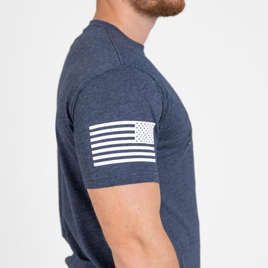 Still Standing T-Shirt - Midnight Navy