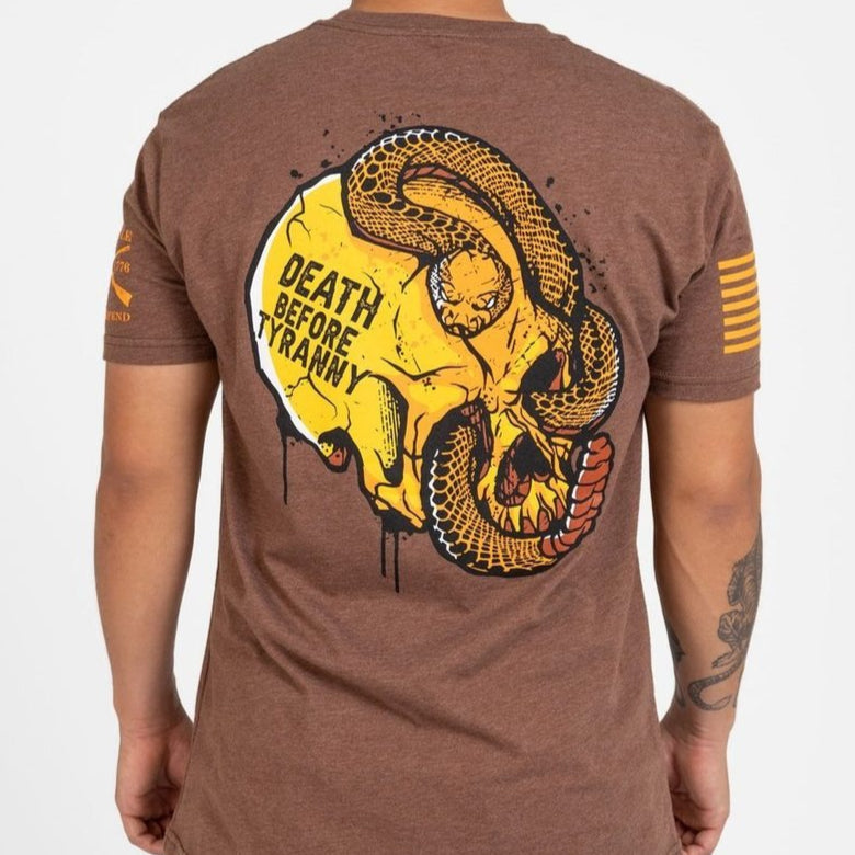 Venom & Valor T-Shirt - Heather Brown