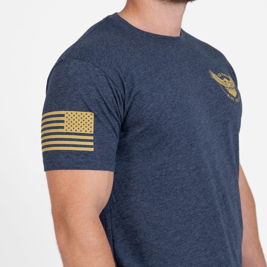 American Forged T-Shirt - Midnight Navy