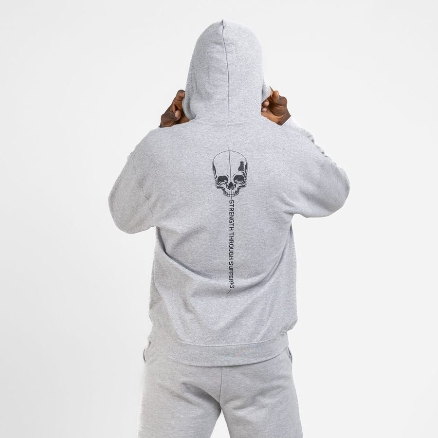 Strength Through Suffering Hoodie - Sport Gray