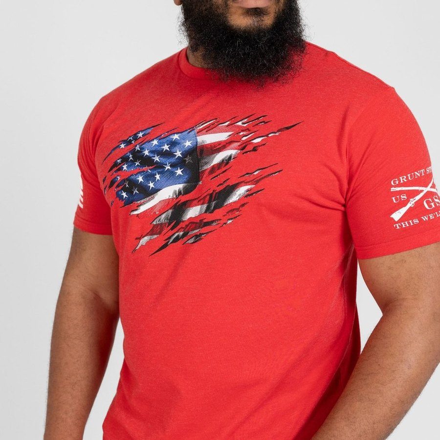 Still Standing T-Shirt - Red