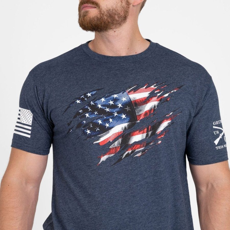 Still Standing T-Shirt - Midnight Navy