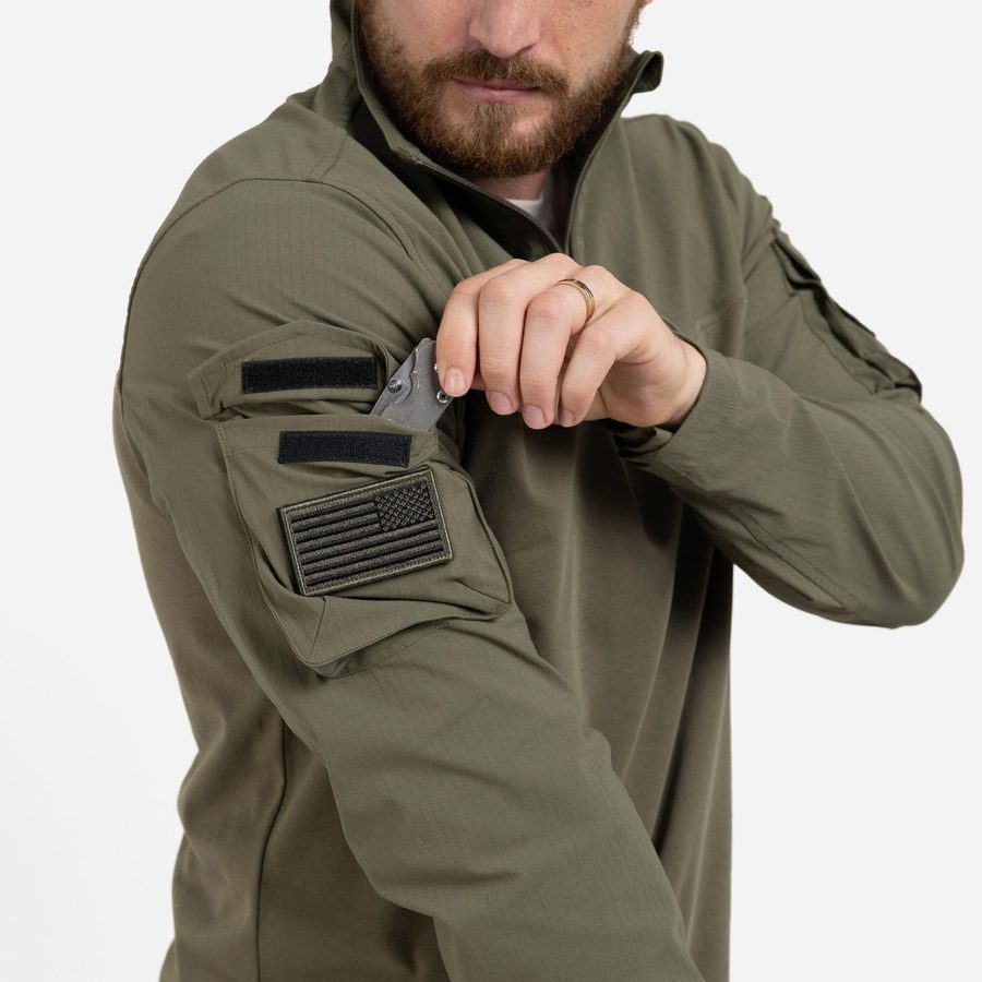 Men's Operator Shirt - Military Green