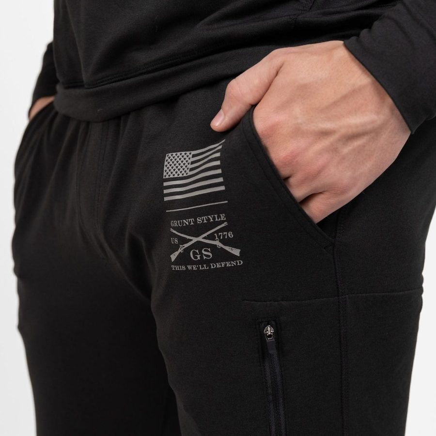 Men's All-Day Jogger - Heather Black