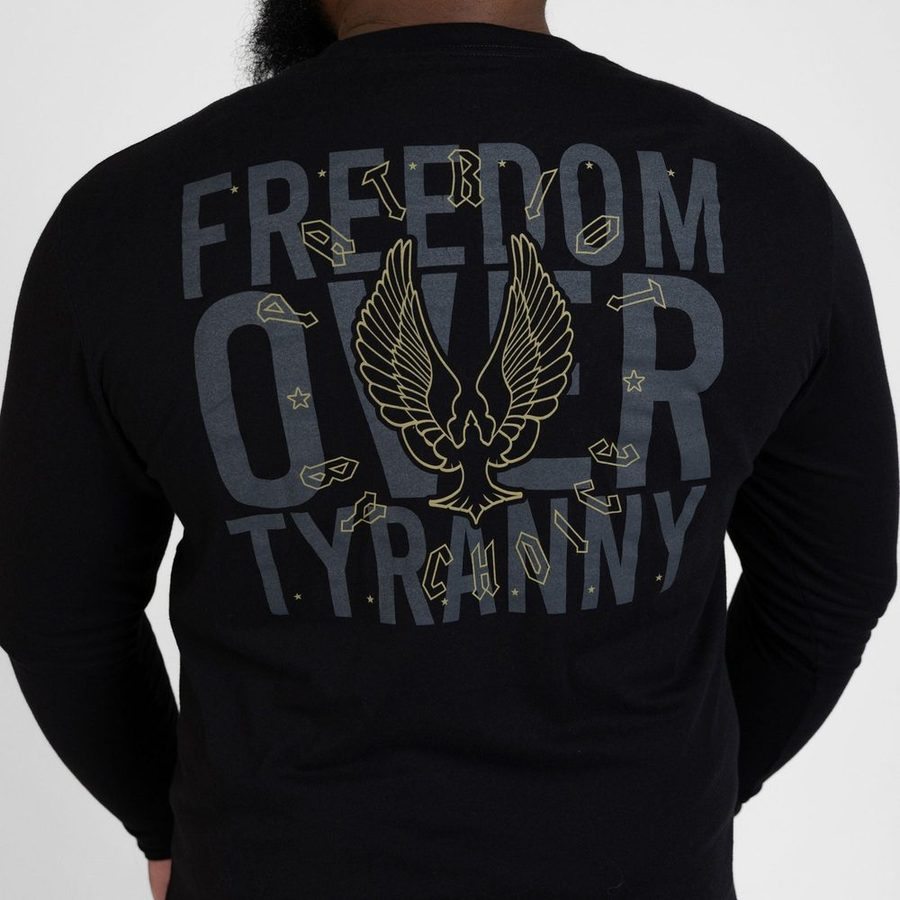Freedom Over Tyranny Long Sleeve - Black