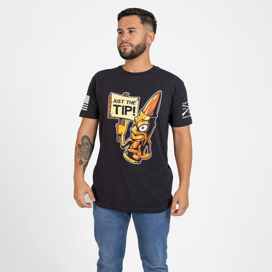 Just The Tip T-Shirt - Black