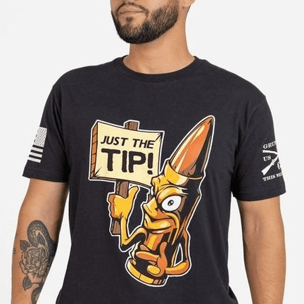Just The Tip T-Shirt - Black