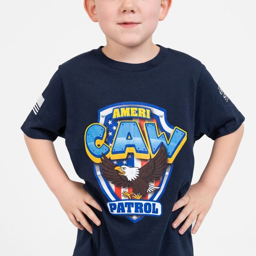 Youth Americaw Patrol T-Shirt - Midnight Navy