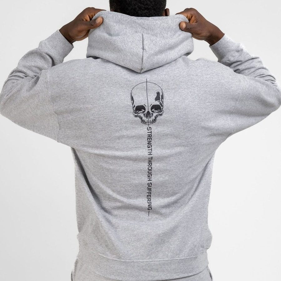 Strength Through Suffering Hoodie - Sport Gray