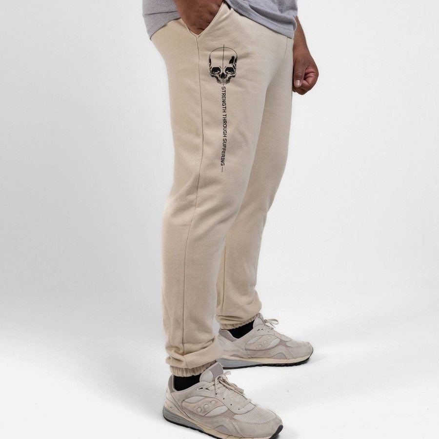 Strength Through Suffering Sweat Pant - Sand