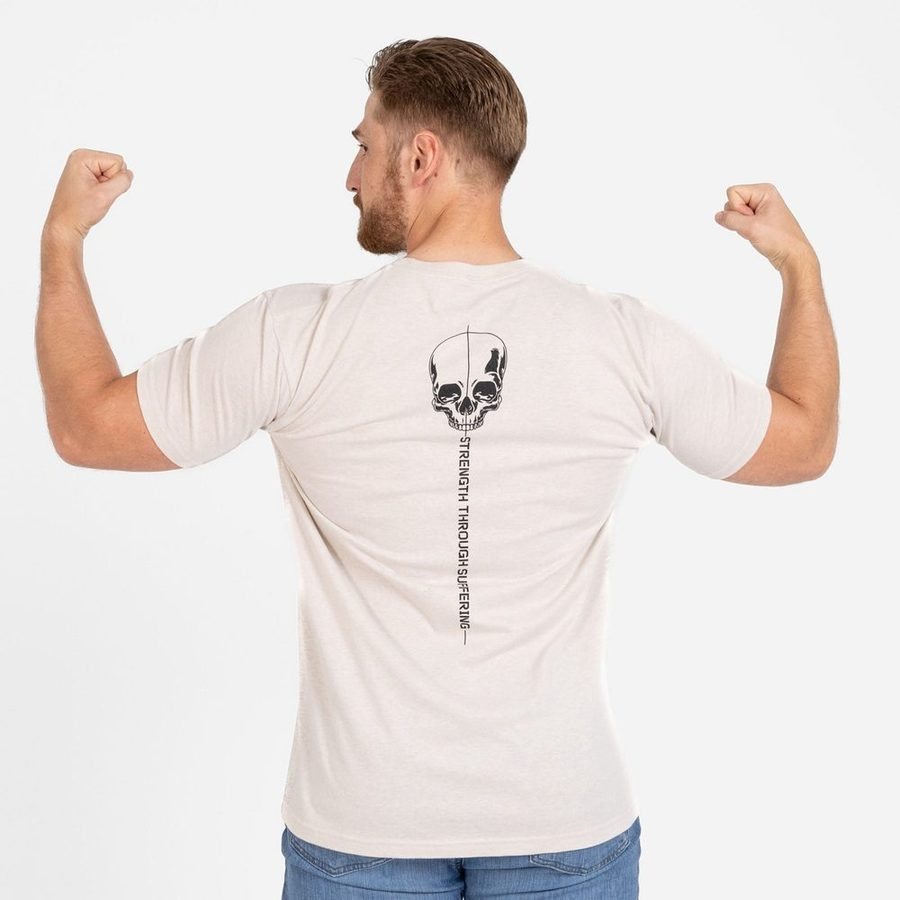 Strength Through Suffering T-Shirt - Sand