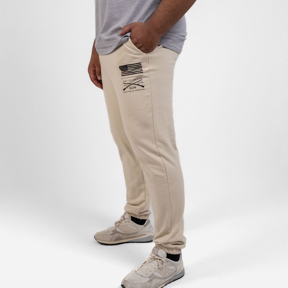 Strength Through Suffering Sweat Pant - Sand