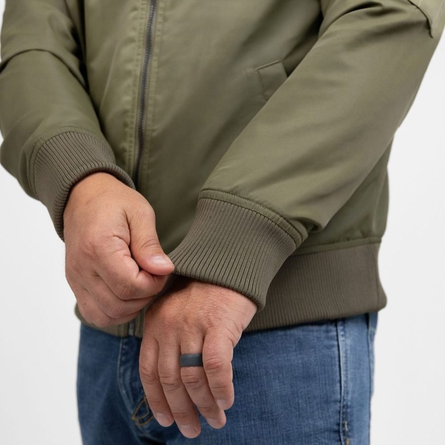 Men's Stealth Bomber Jacket - Military Green