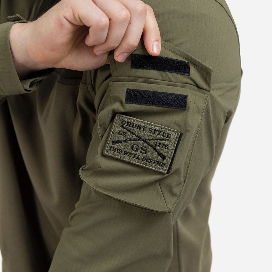 Men's Operator Shirt - Military Green