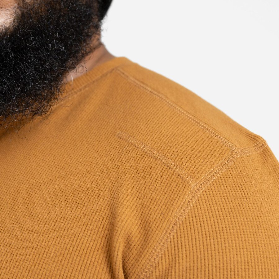 Thermal Henley - Coyote
